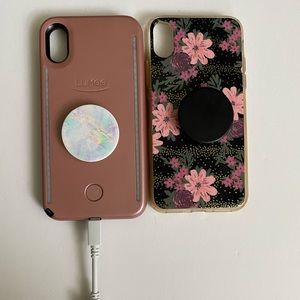 iPhone X Cases - LuMee, Pop Socket